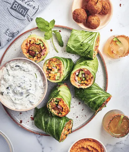 wraps houmous tomates séchées falafels & crudités (1)