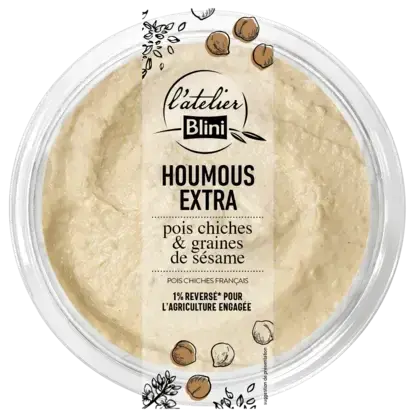Houmous extra - pois chiches & graines de sésame